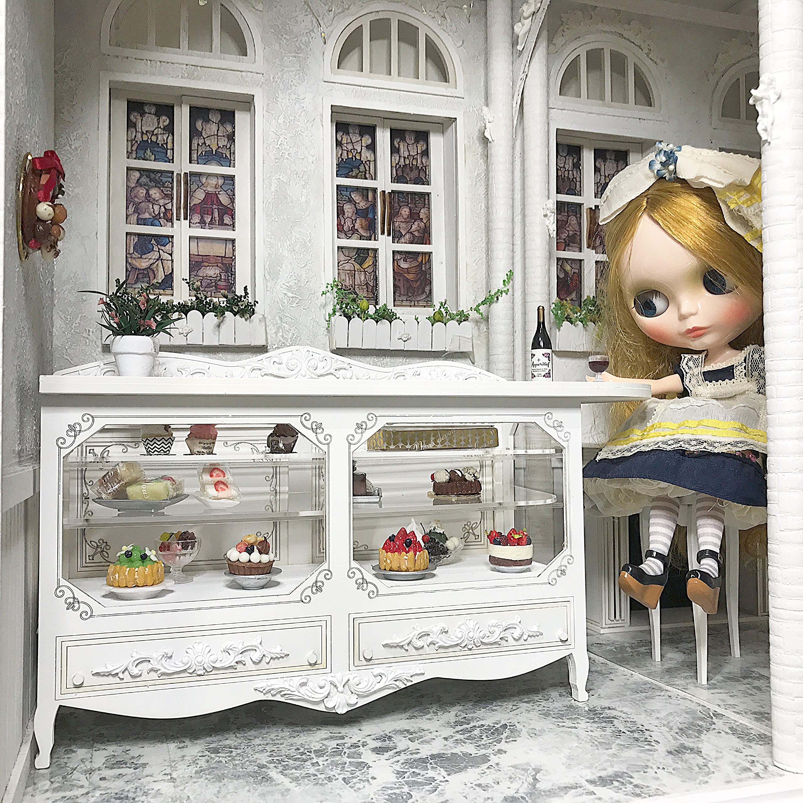 Amazon | カウンター ショーケース 椅子 セット スツール